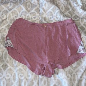 VS pink shorts